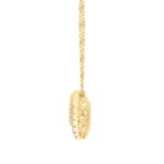 14K YELLOW GOLD 3/4CT ROUND DIAMOND LADIES PENDANT WITH CHAIN (CENTER STONE ROUND DIAMOND 1/2CT) - Image 2