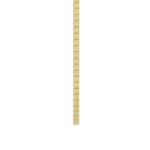 14K YELLOW GOLD 4.00CT 16'' ROUND DIAMOND LADIES TENNIS NECKLACE - Image 2