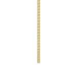 14K YELLOW GOLD 7 3/4CT 18" ROUND DIAMOND LADIES TENNIS NECKLACE - Image 2