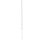 10K White Gold Diamond & Pearl Necklace For 1/2Ct Round Diamond Elegant Drop Necklace, Classic Ladies Fine Jewelry (Color F-G -Clarity Vs1/Vs2) - Image 3